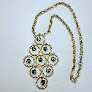 Pendant necklace featuring Cloisonne #48